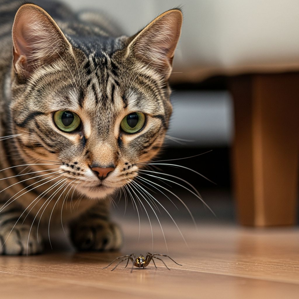 Can Cats Eat Spiders? Precautions & Facts Discover if cats can safely eat spiders, explore nutritional benefits, dangerous species, and essential precautions for your feline friend.