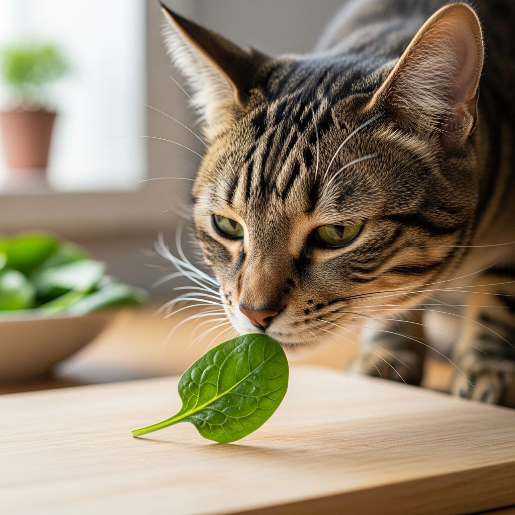 Can Cats Eat Spinach? 4 Safe Feeding Tips For Cats Discover if spinach is safe for cats, its nutritional benefits, potential risks like oxalates, and how to feed it properly.