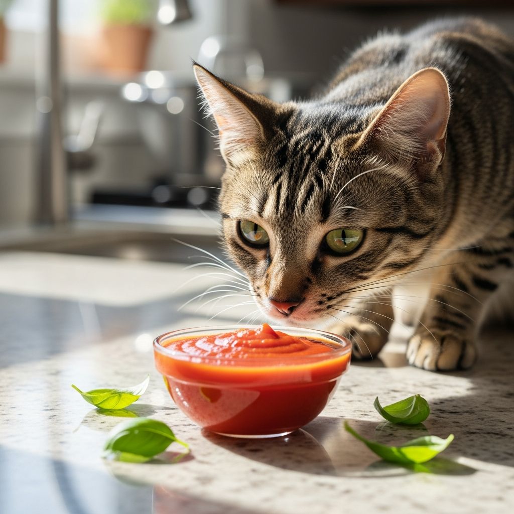 Can Cats Eat Tomato Sauce? Vet-Reviewed Safety Guide Learn why tomato sauce is unsafe for cats and discover safe nutritional alternatives for your feline friend.