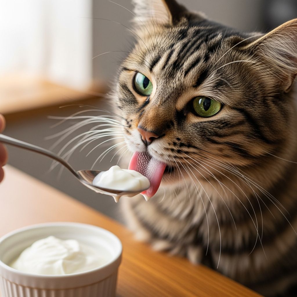 Discover if yogurt is safe for cats, its benefits, risks, and best types to feed your feline friend in moderation.