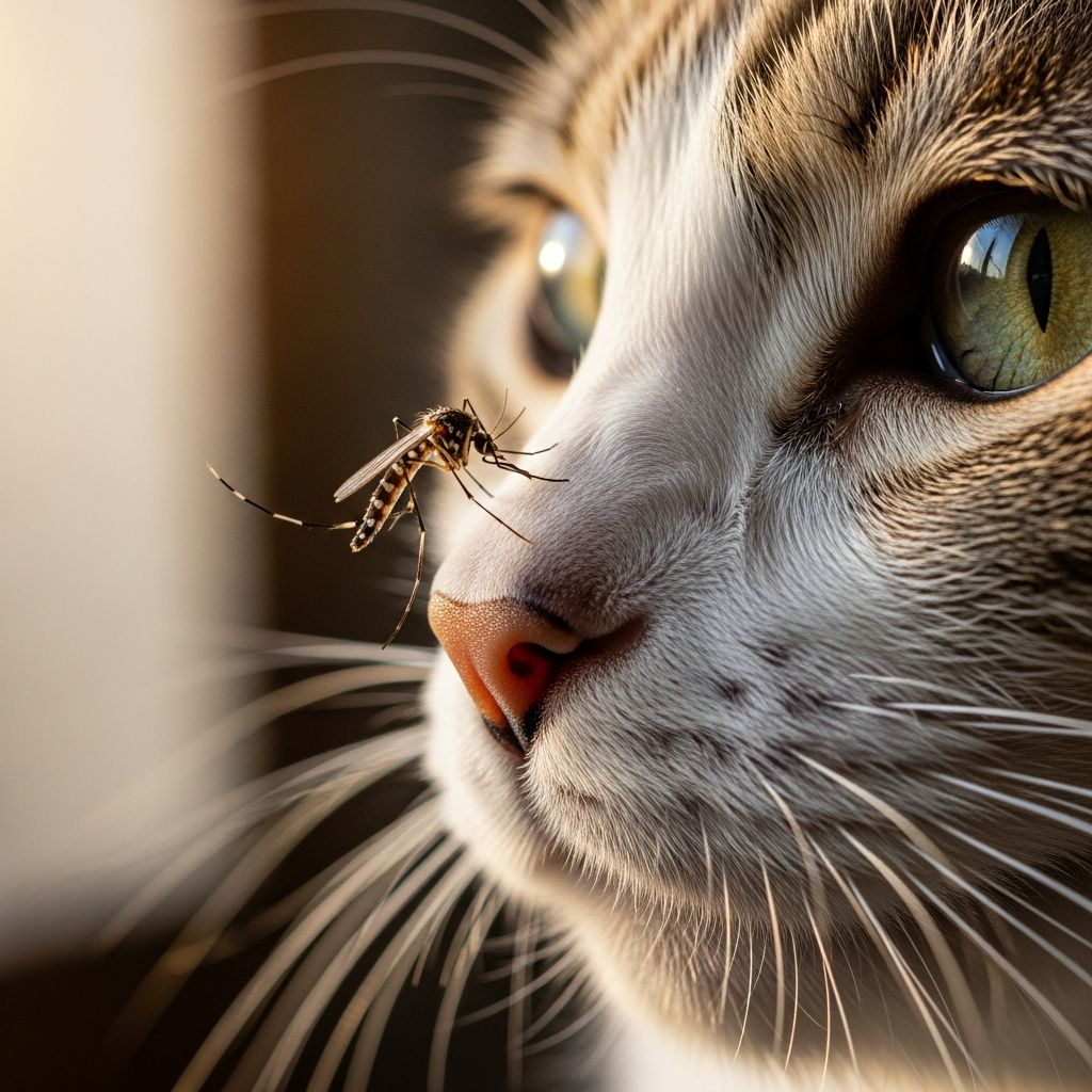 Discover if mosquitoes bite cats, the risks involved, symptoms of reactions, and essential prevention and treatment strategies for your feline friend.