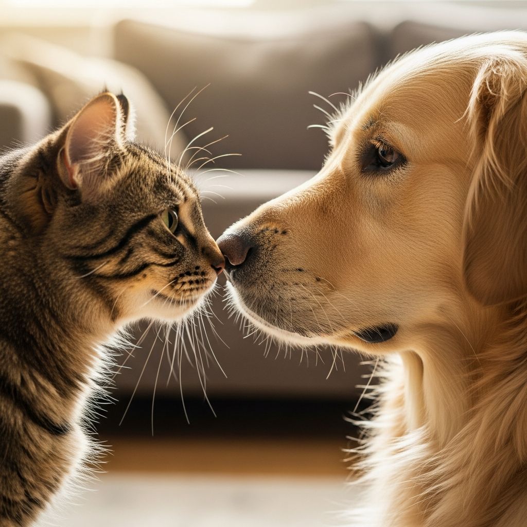 Can Cats Get Dogs Sick? 7 Vet-Approved Prevention Tips Discover which illnesses cats can pass to dogs, symptoms to watch for, and essential prevention strategies for multi-pet households.