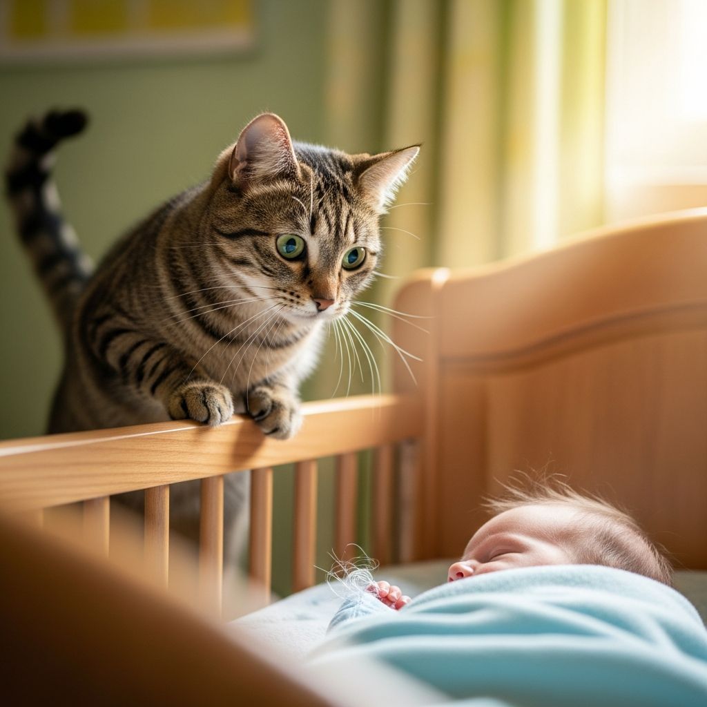 Can Cats Make Babies Sick: 6 Essential Safety Tips Exploring risks like toxoplasmosis for babies and cats, with prevention tips for safe family living.