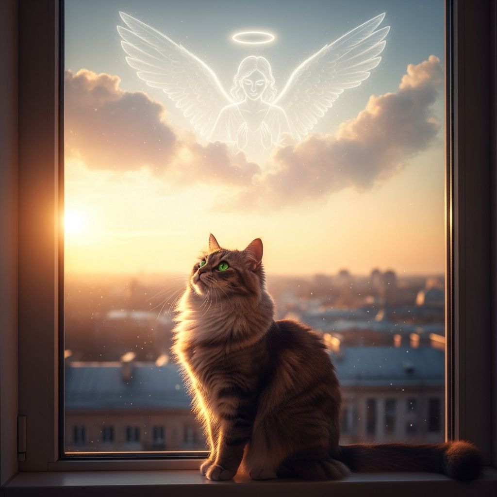 Explore the mystical bond between cats and guardian angels, from ancient beliefs to modern feline behaviors that hint at spiritual awareness.