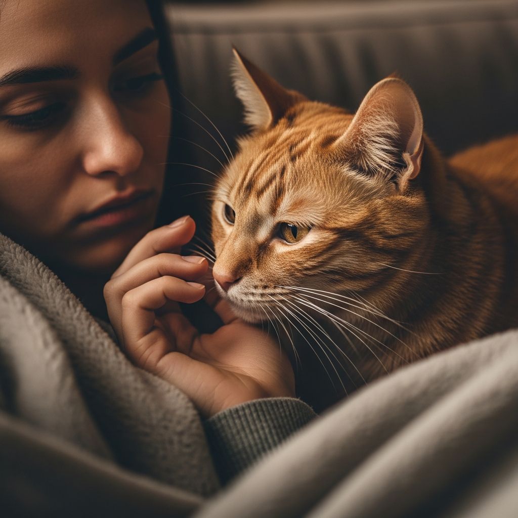Discover how cats sense your sadness and emotions through visual, auditory, and chemical cues.