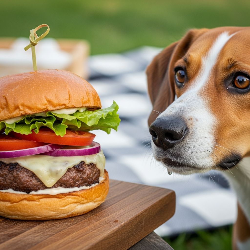 Can Dogs Eat Burgers? Expert Tips To Keep Your Pup Safe Discover if burgers are safe for your dog, learn the risks of toppings and fat, and find vet-approved ways to share safely.