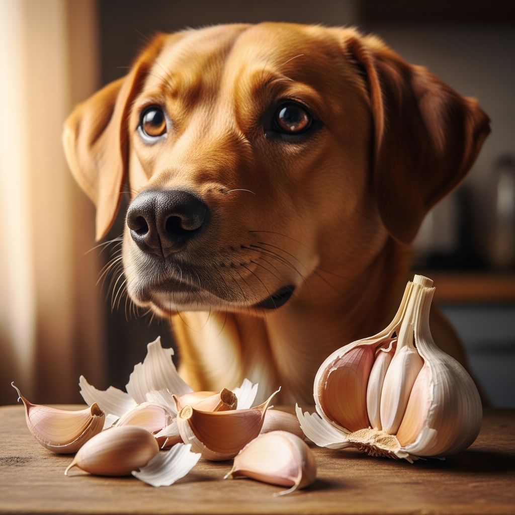 Learn why garlic is toxic to dogs, symptoms of poisoning, and what to do if your dog eats it.