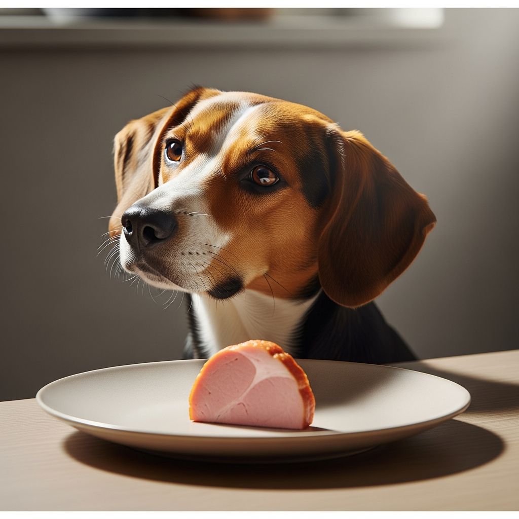 Discover if ham is safe for dogs, the health risks involved, and safer treat alternatives for your furry friend.