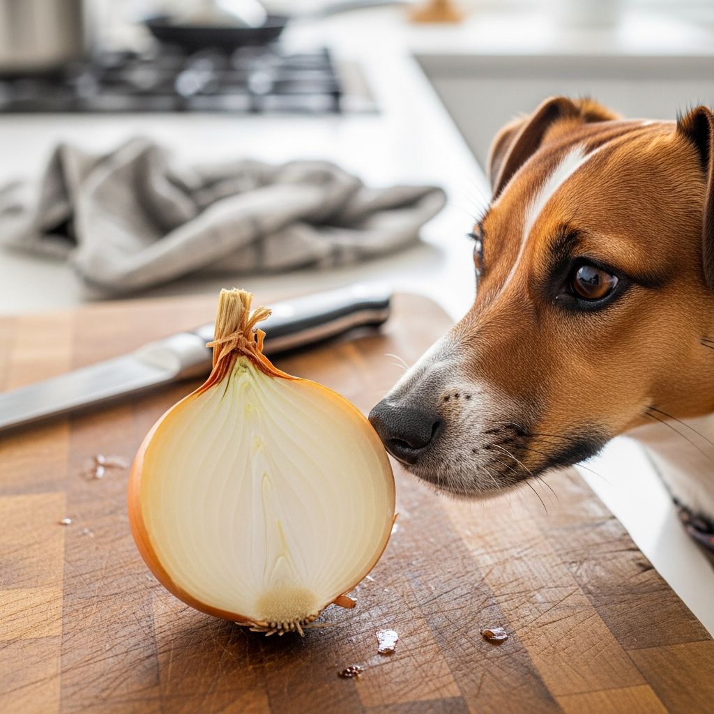 Discover why onions are toxic to dogs, recognize symptoms of poisoning, and learn what to do if your pup ingests them.