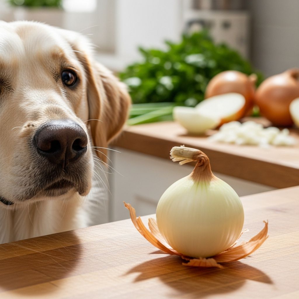 Can Dogs Eat Onions? Risks, Symptoms, And Safe Alternatives Discover why onions are toxic to dogs, symptoms of poisoning, safe amounts, and what to do if your pup ingests them.