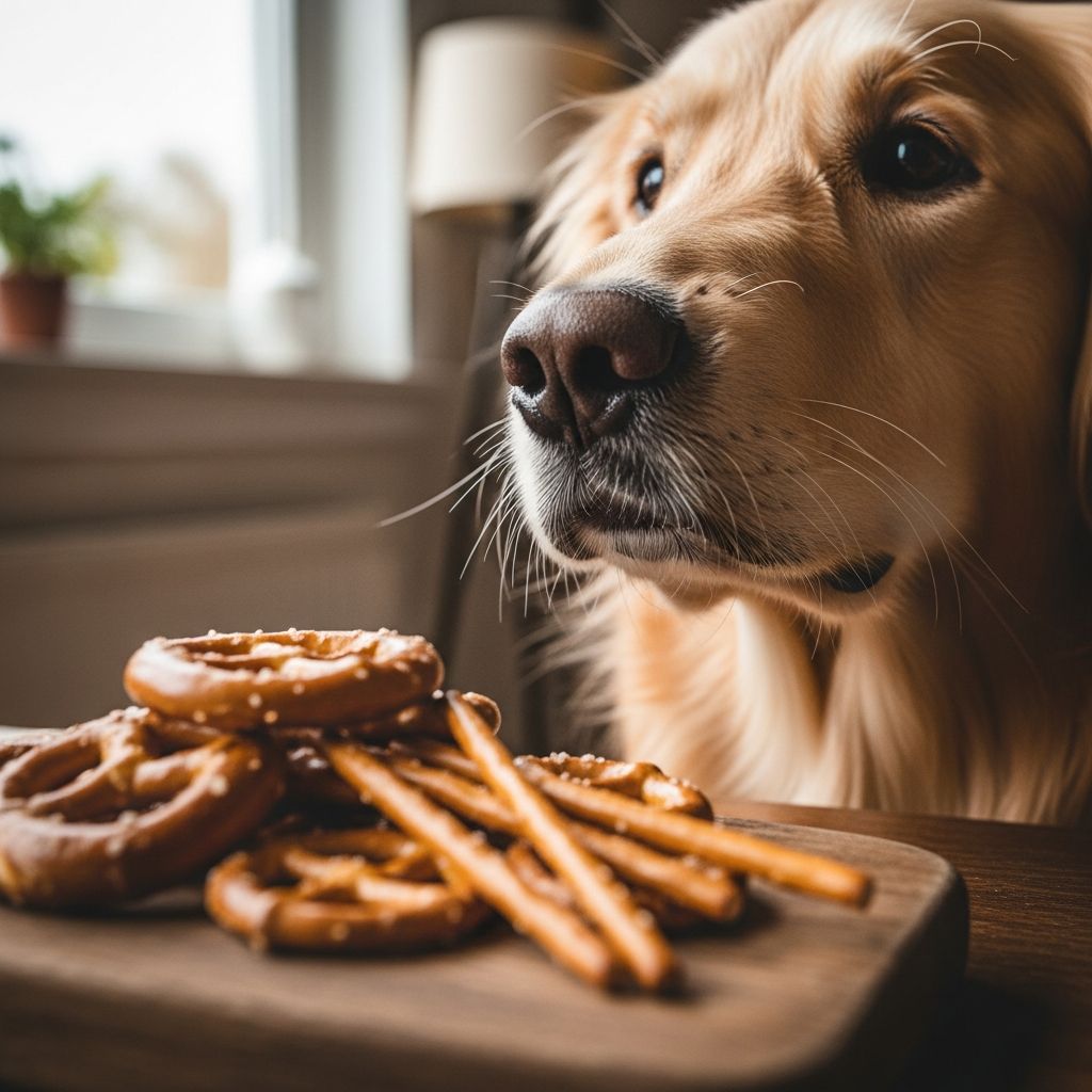 Learn whether pretzels are safe for dogs and discover healthier treat alternatives.
