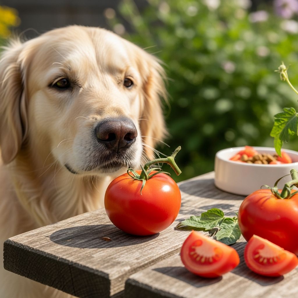 Can Dogs Eat Tomatoes? Complete Guide For Safe Feeding Discover if tomatoes are safe for dogs, the health benefits of ripe ones, risks of green parts, and safe feeding guidelines.
