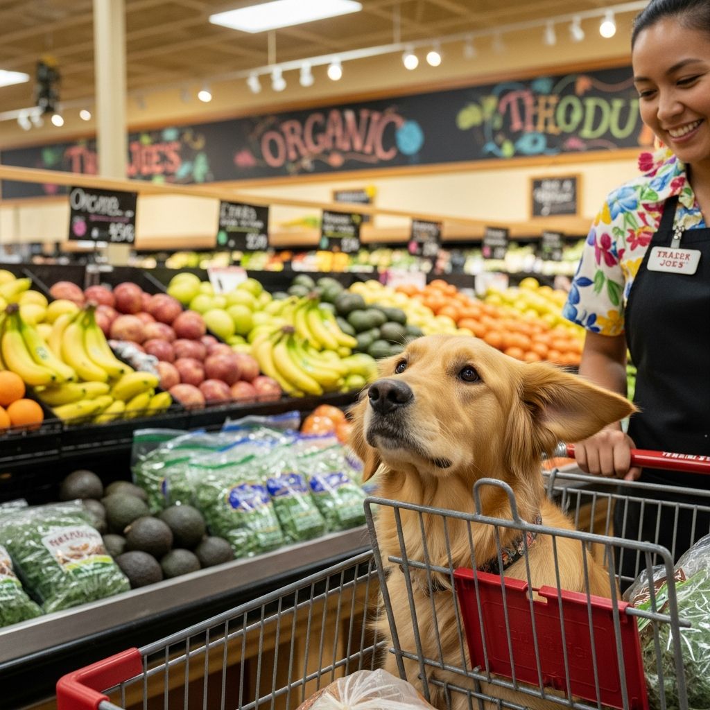 Discover Trader Joe's strict no-pet policy, exceptions for service animals, and practical tips for dog owners who love this grocery chain.