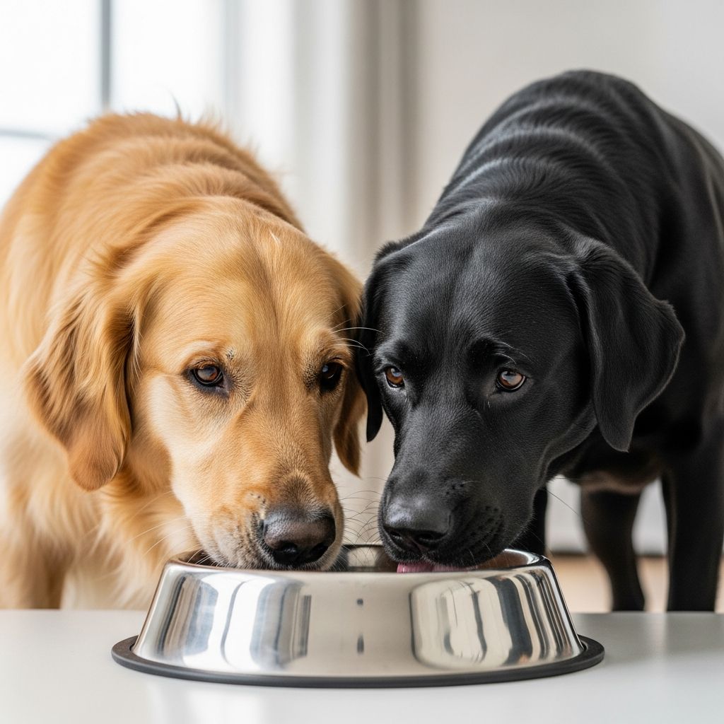 Can Dogs Share Bowls? 6 Expert Tips For Safe Feeding Discover the risks and benefits of dogs sharing food and water bowls, plus expert tips for safe multi-dog feeding.