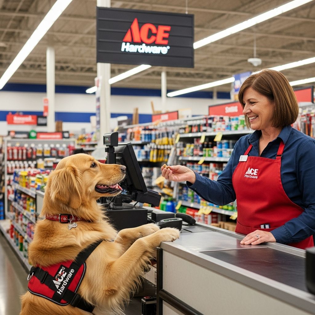 Can Dogs Shop At Ace Hardware? Complete Guide And Safety Tips Discover Ace Hardware's pet policies, location variations, and tips for a smooth shopping trip with your dog in 2026.