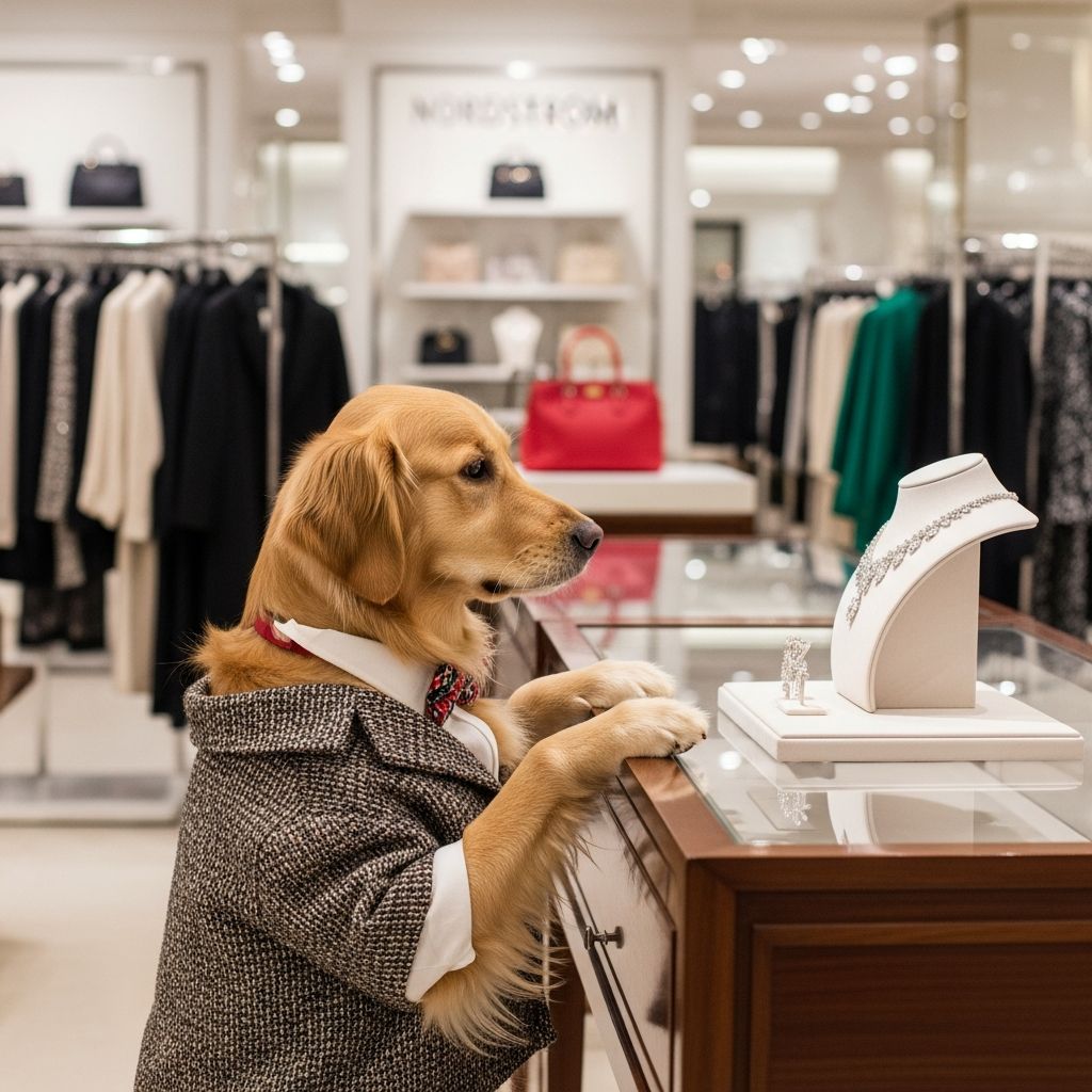 Can Dogs Shop at Nordstrom: 5 Rules for Stress-Free Visits Discover Nordstrom's welcoming pet policy, essential rules for bringing your dog, and tips for a smooth luxury shopping adventure together.