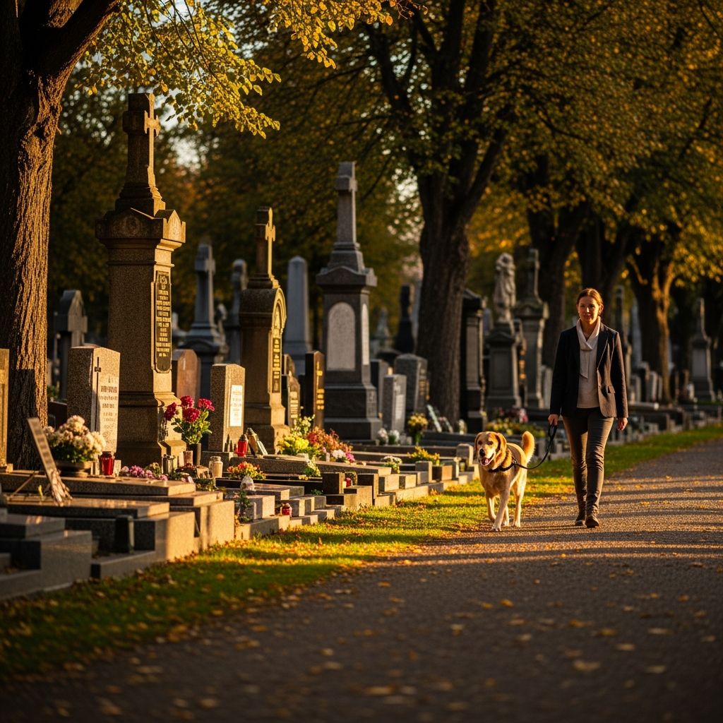 Can Dogs Visit Cemeteries? Complete Guide To Pet Access Rules Navigate the rules, etiquette, and exceptions for bringing dogs to cemeteries to honor loved ones respectfully.