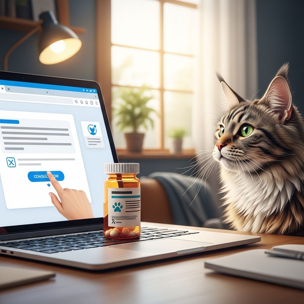 Can I Get a Prescription for My Cat Online? Discover if you can securely obtain online prescriptions for your cat's health needs through telehealth and vet-approved platforms.