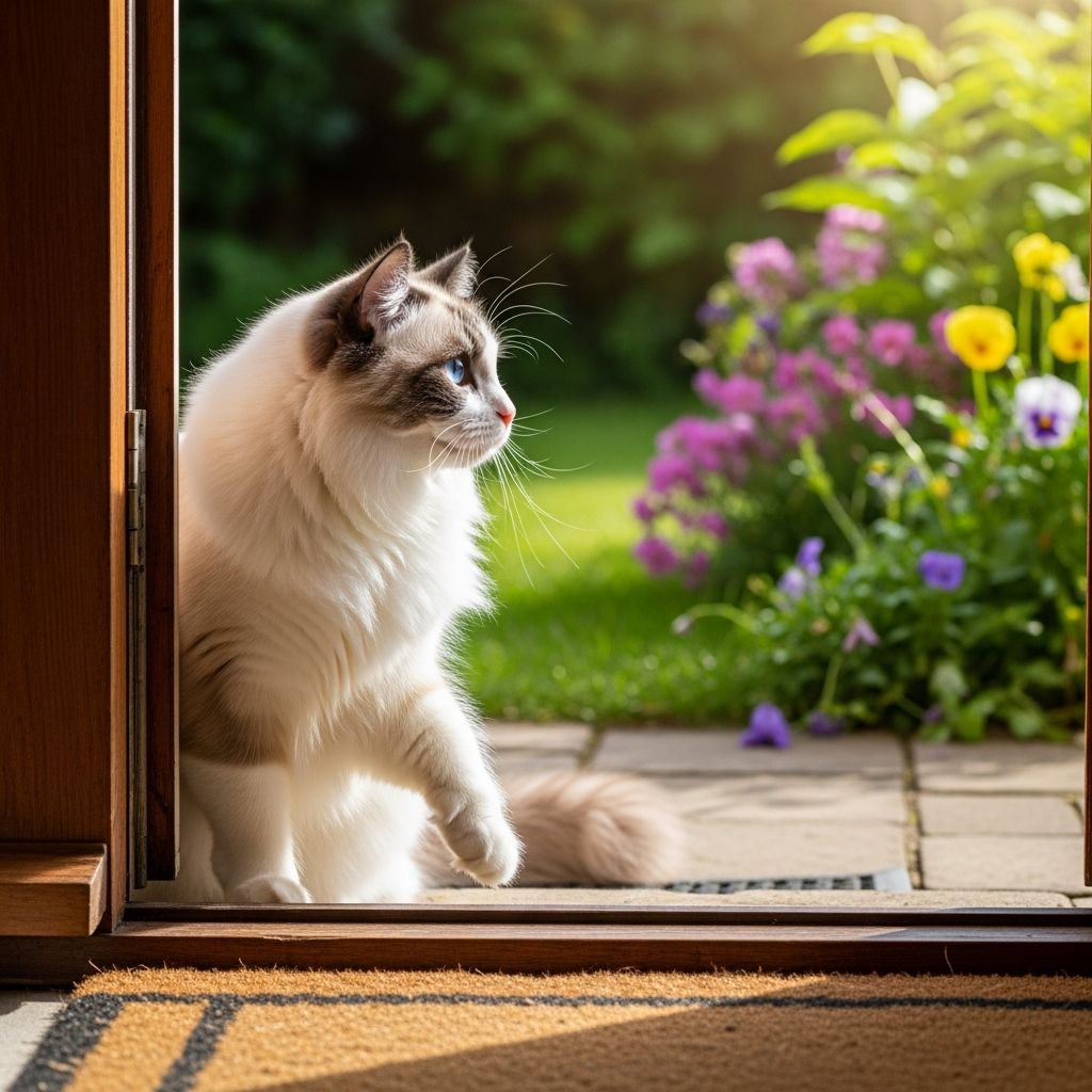 Discover if Ragdoll cats should venture outdoors, weighing risks like poor street smarts, health vulnerabilities, and safer indoor alternatives for these gentle giants.