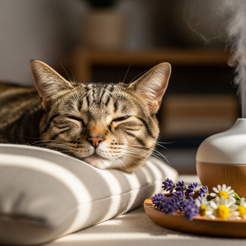 Can Scents Soothe Anxious Cats? Key Insights To Calm Felines Discover how familiar smells, pheromones, and plant extracts can reduce stress in cats and improve their well-being at home or during travel.