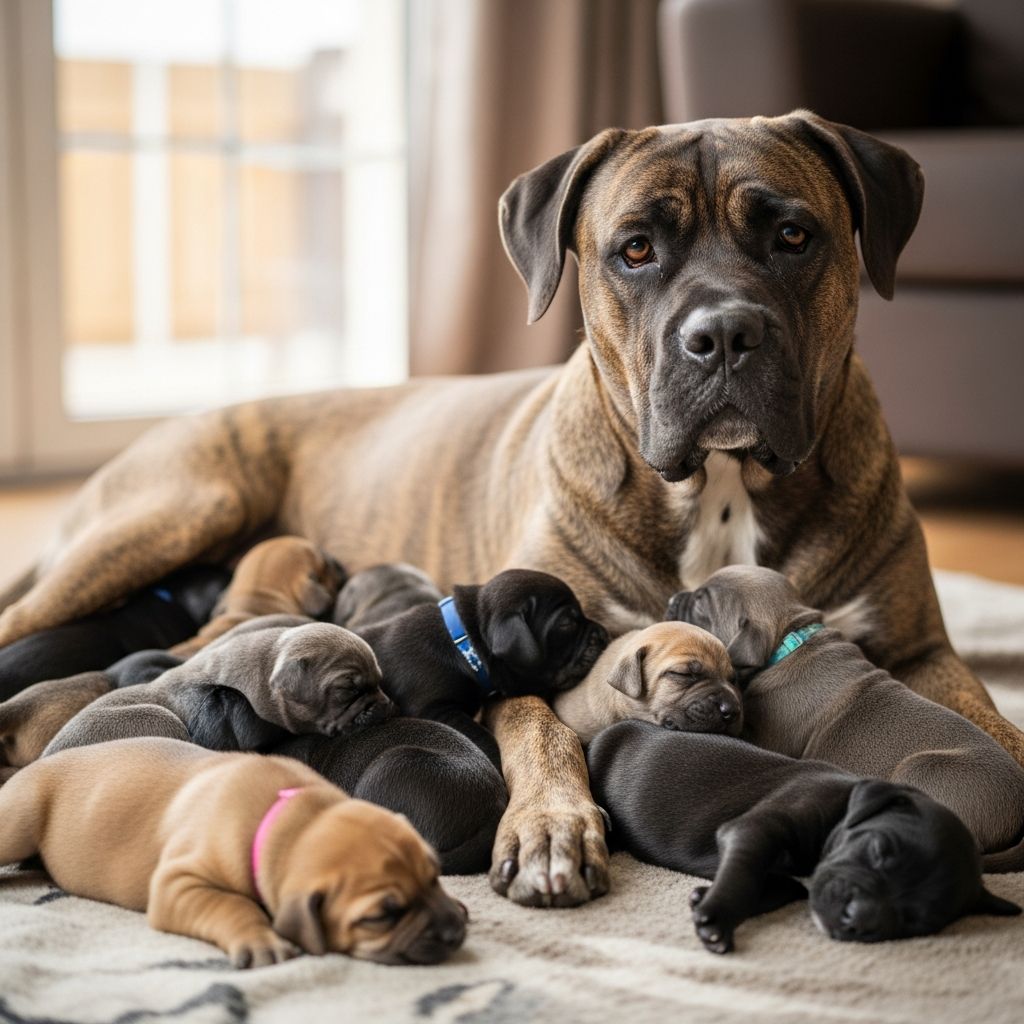 Cane Corso Litter Size Guide: 6-12 Puppies Explained Discover typical litter sizes, breeding factors, and health tips for Cane Corso puppies to ensure safe whelping and strong litters.