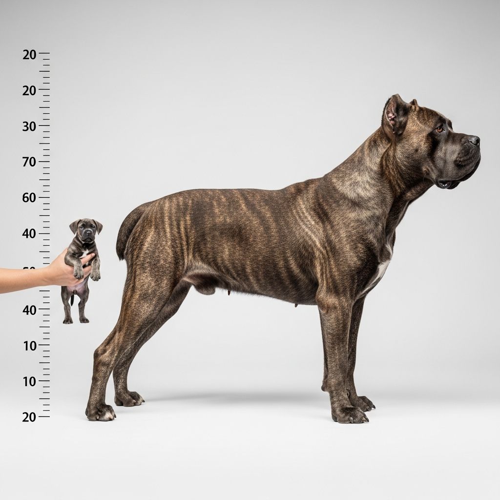 Cane Corso Size Guide: Height, Weight & Key Insights Discover the impressive size, growth patterns, and care needs of Cane Corsos to ensure they thrive as majestic guardians.