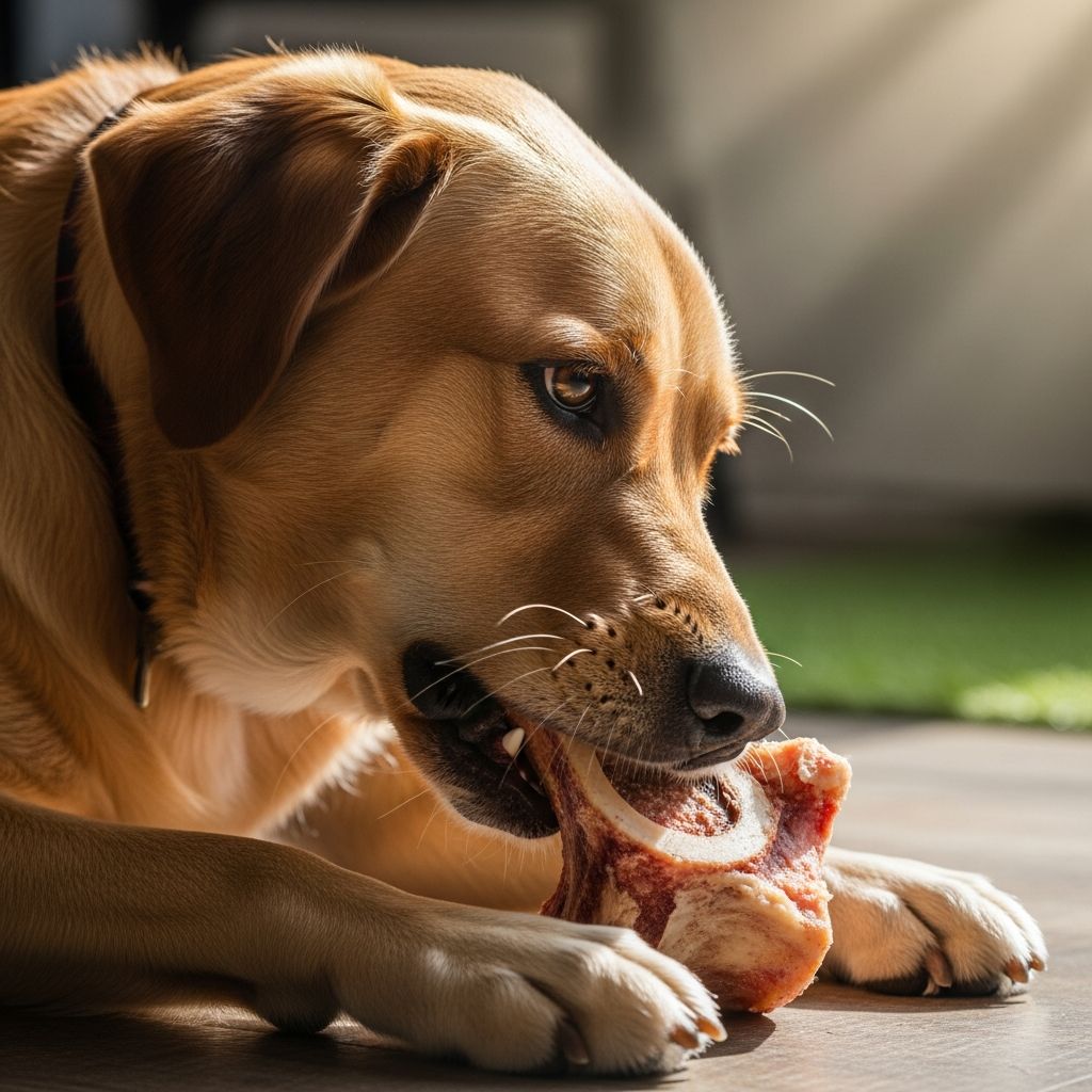 Explore the ancestral instincts and modern benefits driving your dog's bone-chewing habits.