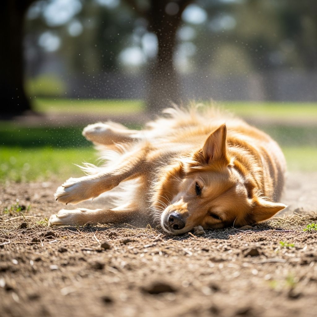 Discover why your dog loves rolling in dirt and what this natural behavior reveals