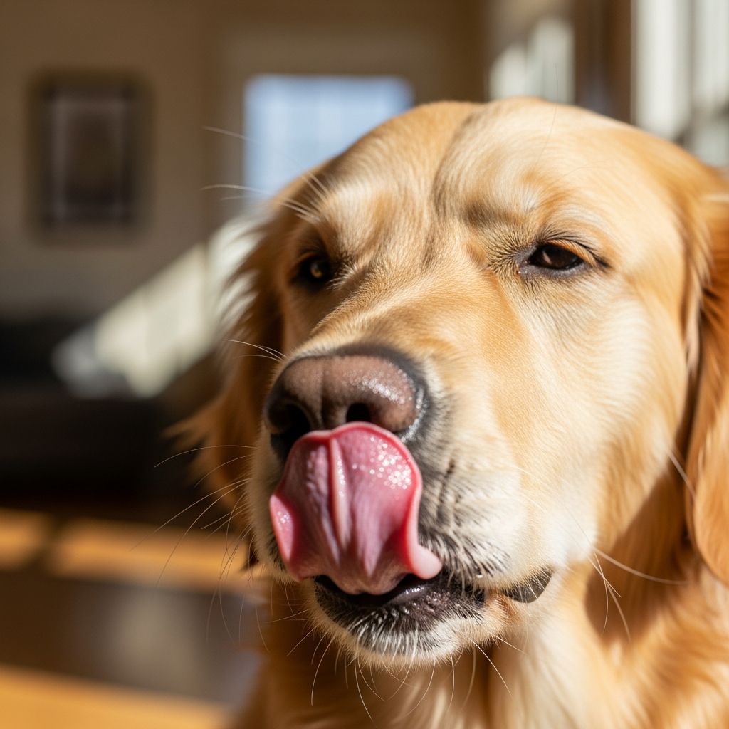 Understanding Canine Mouth-Licking Behavior Exploring the science behind why dogs lick their mouths and what it communicates.