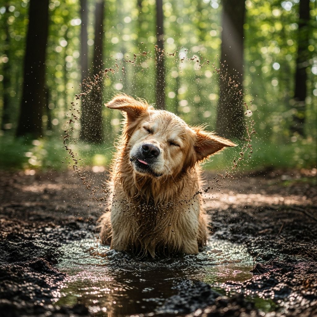 Understanding Canine Mud Play: Science Behind the Messy Behavior Discover why dogs are drawn to mud and what this behavior reveals about their instincts.