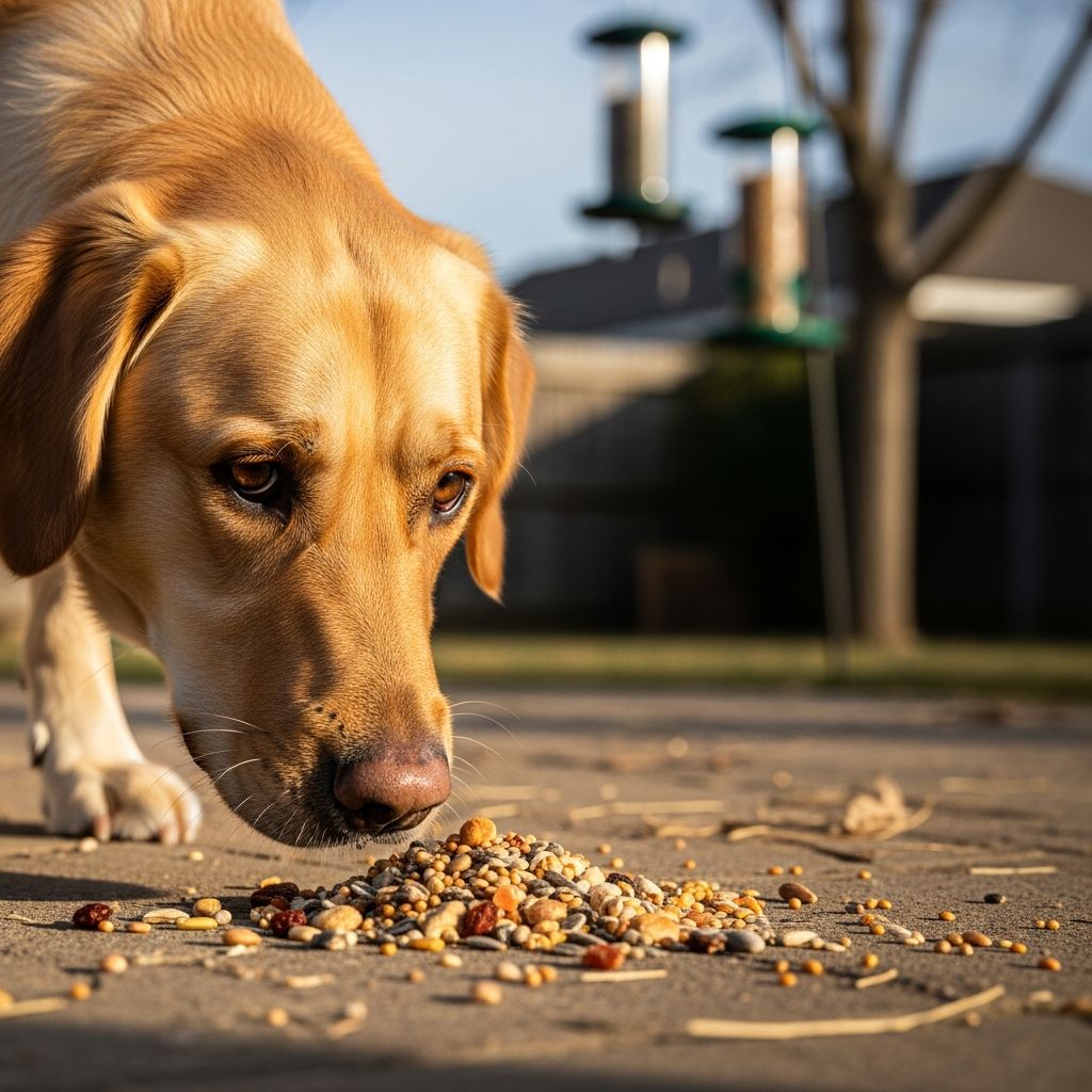 Canine Safety: Understanding Birdseed Risks Learn why birdseed poses hidden dangers to your dog's health and digestion.