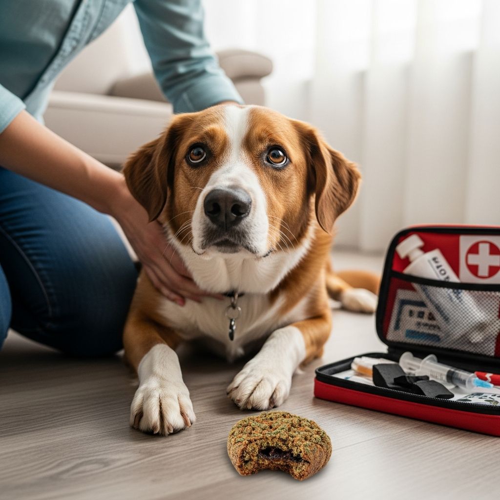 Cannabis Edibles Poisoning in Dogs: Emergency Response Guide Learn critical steps to take if your dog ingests THC edibles and how veterinarians treat toxicity