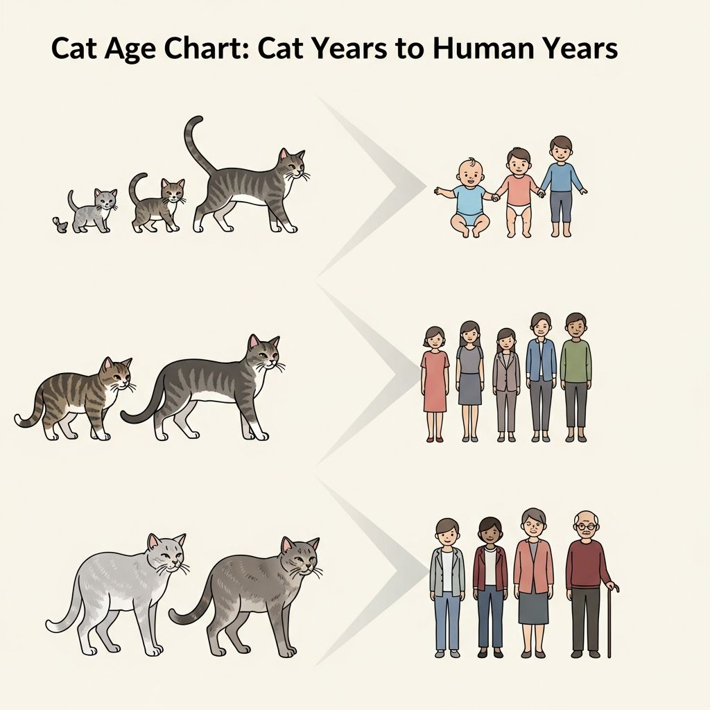 Cat Age Chart: Complete Guide To Human Years Convert cat years to human years accurately with our detailed chart and life stage guide for better feline care.