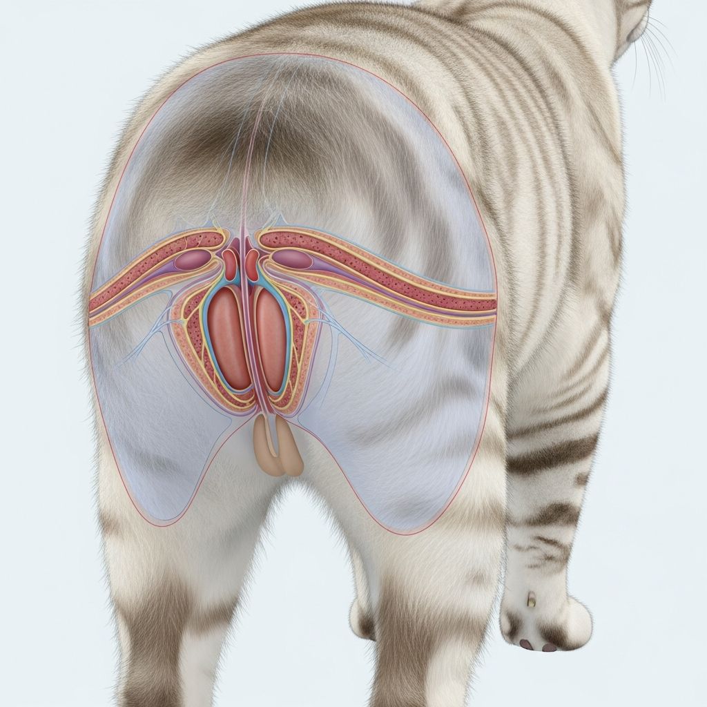 Discover the role of anal glands in cats, common issues, symptoms, treatments, and prevention strategies for optimal feline health.