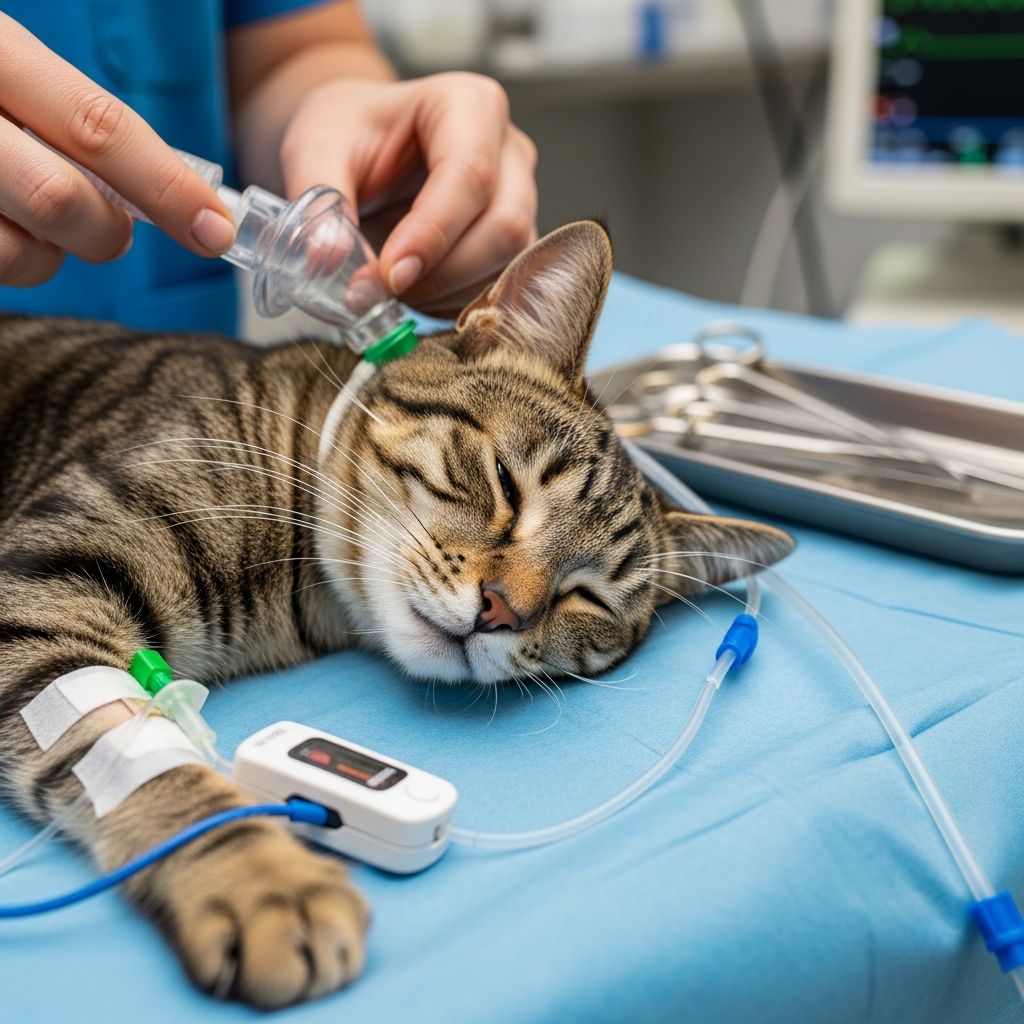 Cat Anesthesia Essentials: Comprehensive Guide For Safe Surgery Discover the safety measures, risks, and recovery tips for feline anesthesia to ensure your cat's procedure goes smoothly.