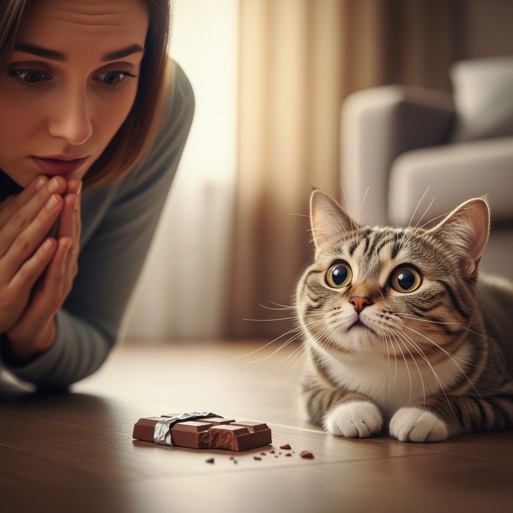 Cat Ate Chocolate: 3 Immediate Steps To Take Discover why chocolate is dangerous for cats, recognize poisoning signs, and learn urgent steps for treatment and prevention.