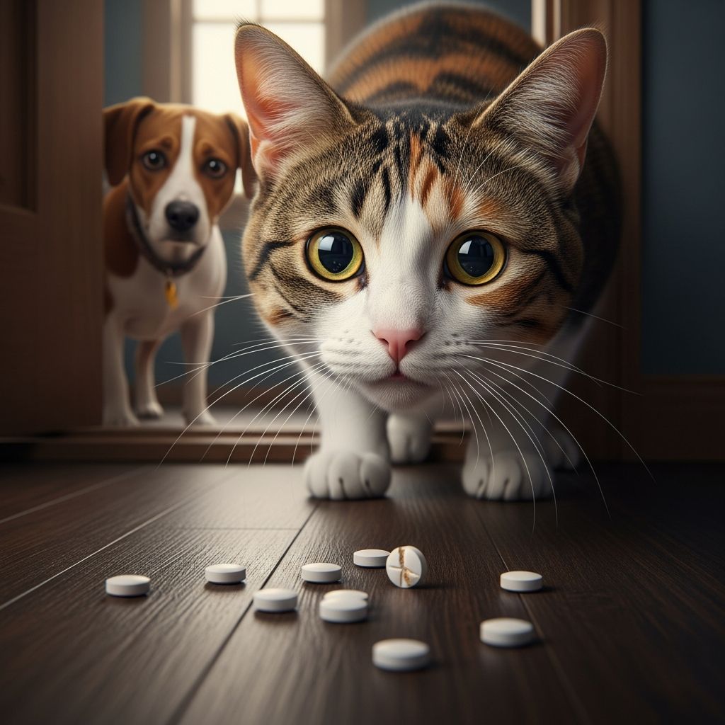 Cat Ate Dog Dewormer: Risks and Response Discover the dangers of dog dewormers for cats, recognize toxicity signs, and learn urgent steps to protect your feline companion from serious harm.