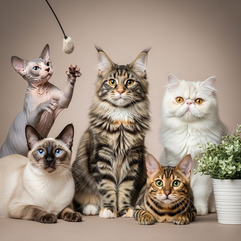 Cat Breeds and Their Unique Personalities Discover how different cat breeds exhibit distinct personality traits, from high-energy explorers to calm companions, to find your perfect feline match.