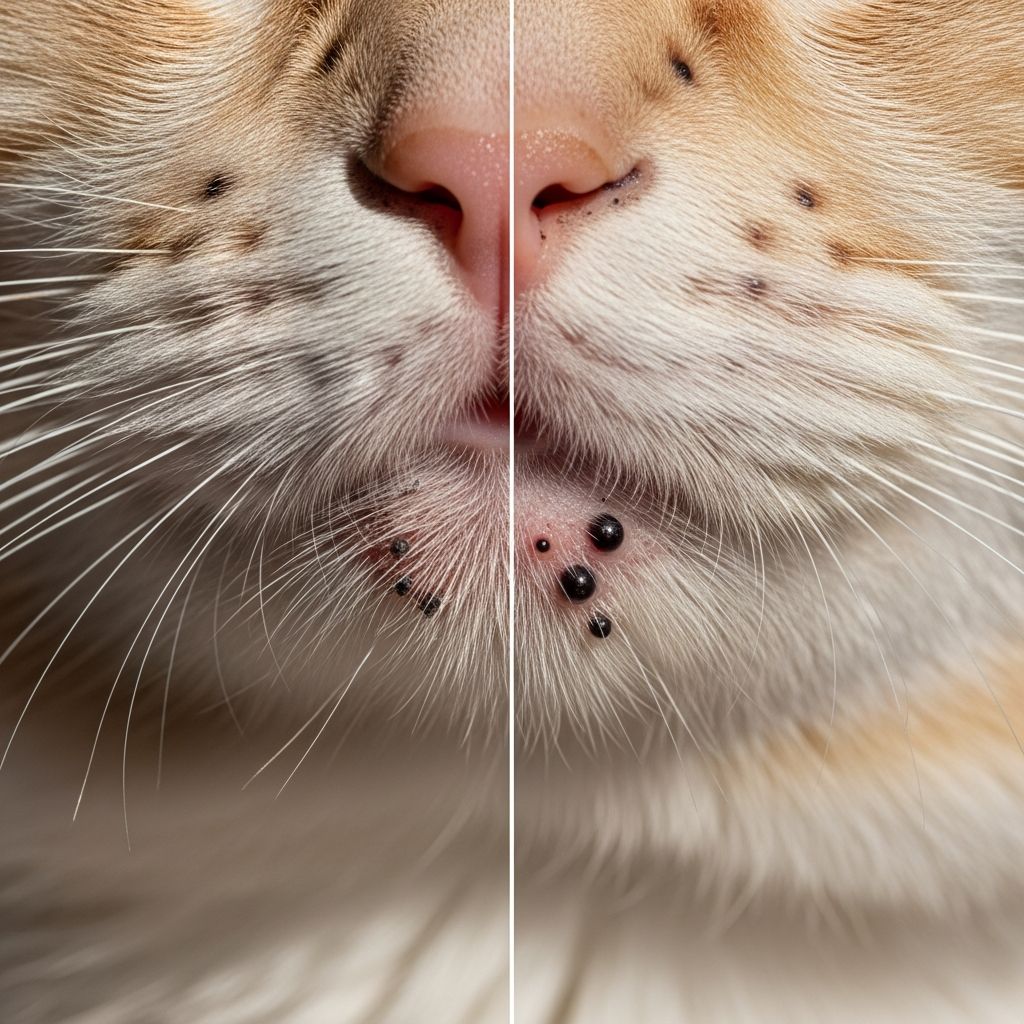 Cat Chin Mites vs. Chin Acne: Vet Insights Learn to differentiate cat chin mites from chin acne: symptoms, causes, diagnosis, and effective treatments from veterinary experts.