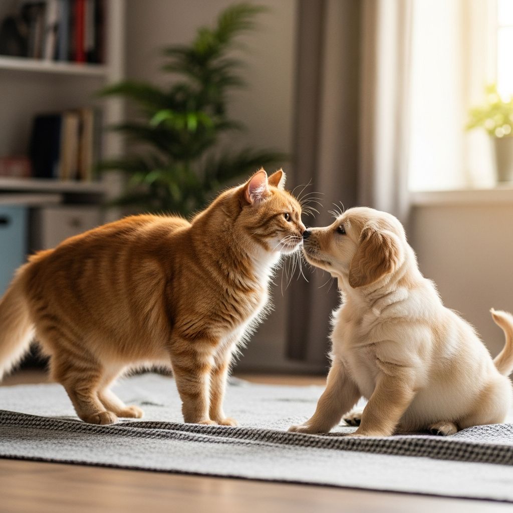 Cat And Dog Introductions: Essential Guide To Harmonious Homes Master the art of bringing cats and dogs together peacefully with proven, step-by-step strategies for lasting harmony at home.