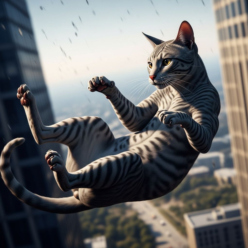 Cat Falls From Heights: Emergency Survival Guide Discover why cats often survive high falls, recognize hidden dangers, and learn immediate steps to protect your feline from high-rise syndrome risks.