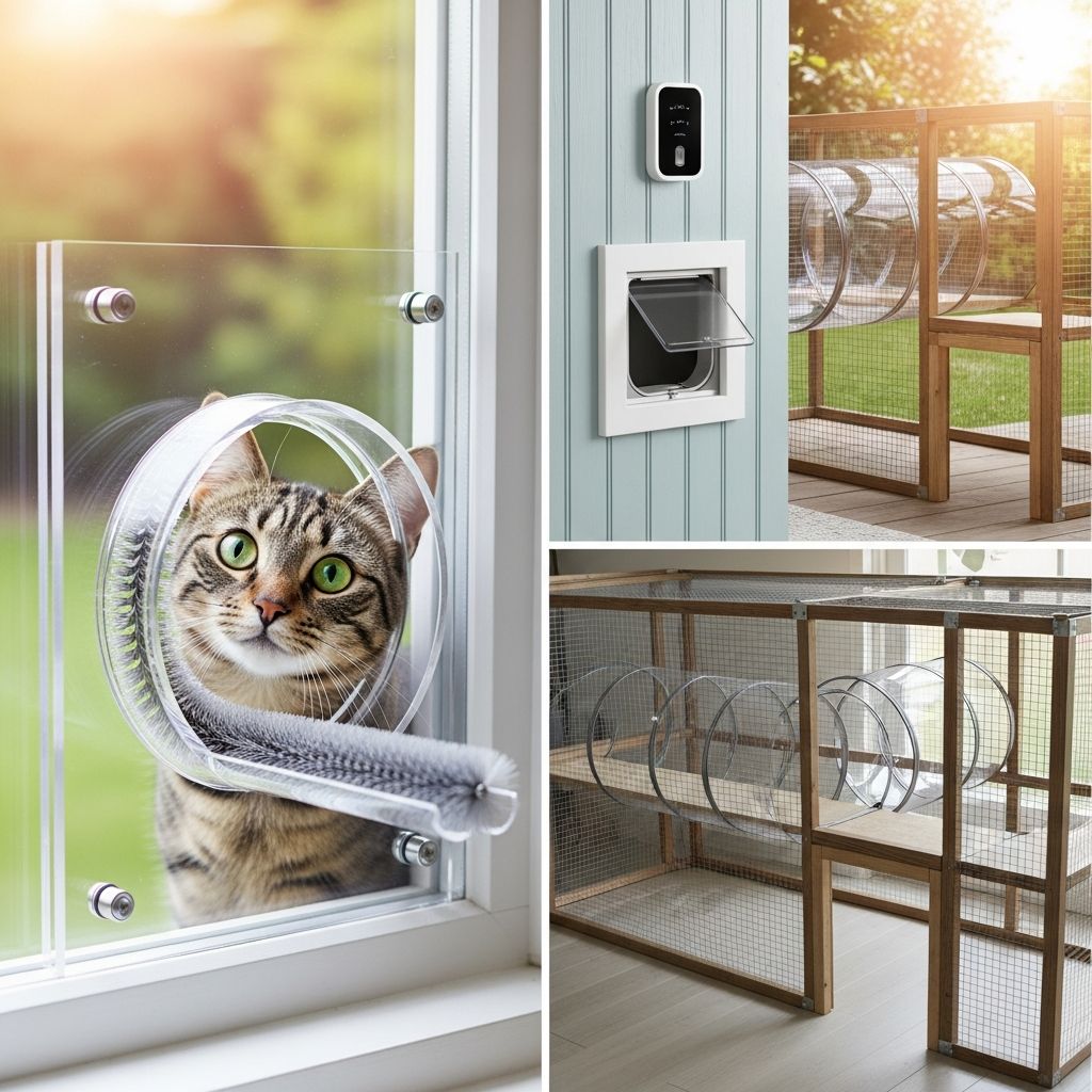 Cat Flap Alternatives: 5 Secure DIY & Smart Solutions Discover secure, convenient cat flap alternatives for giving your feline freedom without the hassle of traditional flaps.