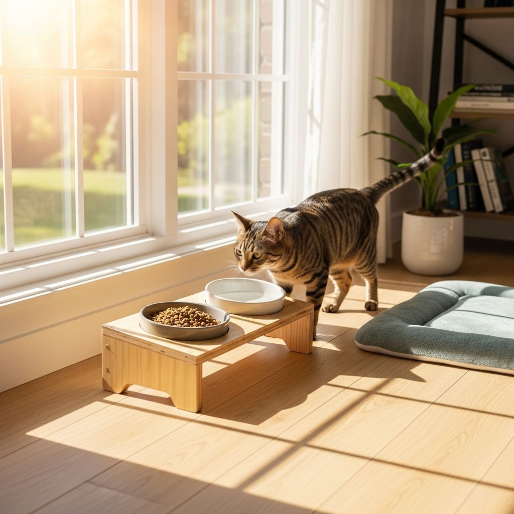 Optimal Placement Strategies for Feline Feeding Stations Master the science of positioning your cat's feeding stations for health and happiness.