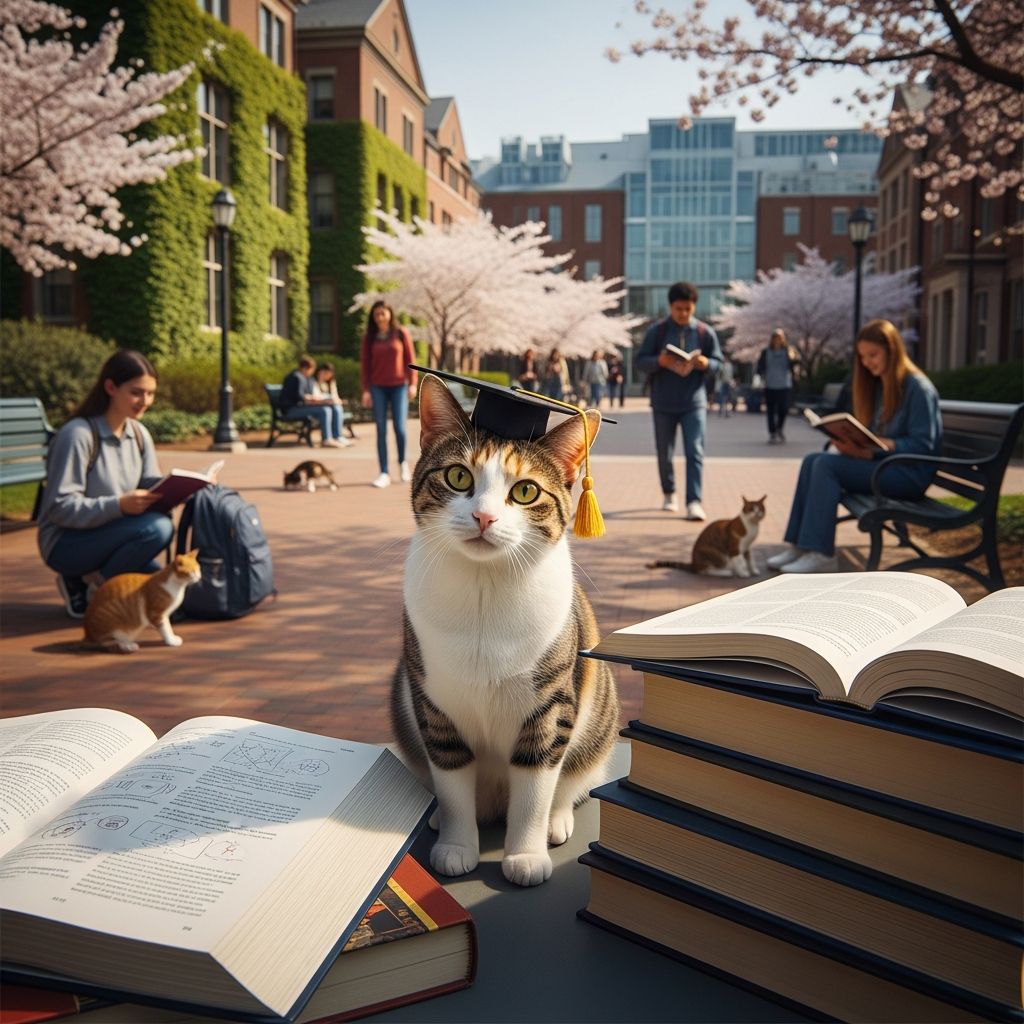 Cat-Friendly Colleges Guide: 8 Best U.S. Campuses For Cat Owners Explore top U.S. colleges welcoming cats in dorms, with policies, benefits, and tips for feline companions on campus.