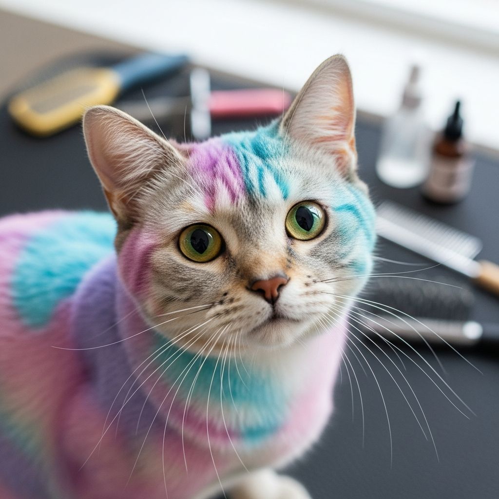 Cat Fur Dye Safety: What Pet Owners Must Know Learn the risks and safe alternatives for dyeing your cat's fur.
