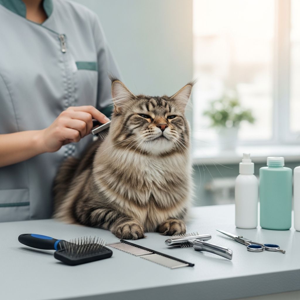 Professional cat grooming services explained: types, benefits, and how to choose the right groomer.