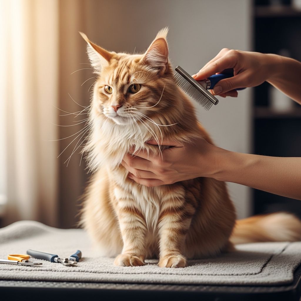Cat Grooming Tips: Complete Guide to Coat & Nail Care Master cat grooming with expert tips for brushing, bathing, nail trimming, and dental care.