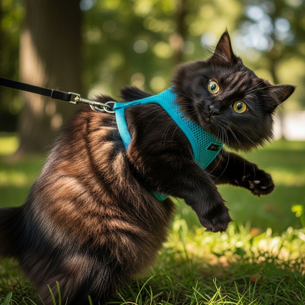 Cat Harness And Lead Dangers: 4 Key Risks And Safe Alternatives Discover the hidden risks of walking cats on harnesses and leads, from stress to escapes, and safer alternatives for feline safety.