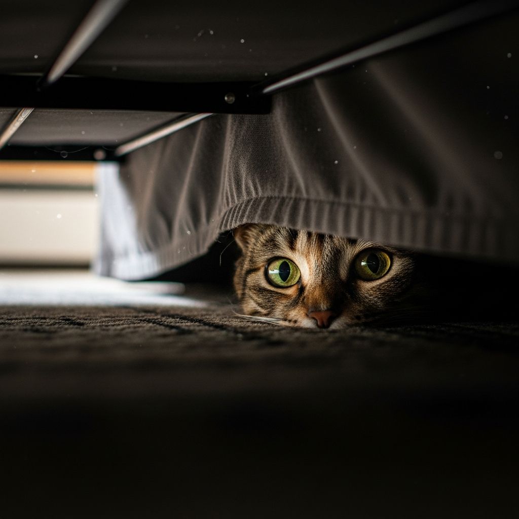 Cat Hiding Under Bed: Causes and Solutions Discover why your cat seeks refuge under the bed and learn practical steps to address stress, fear, or health issues effectively.