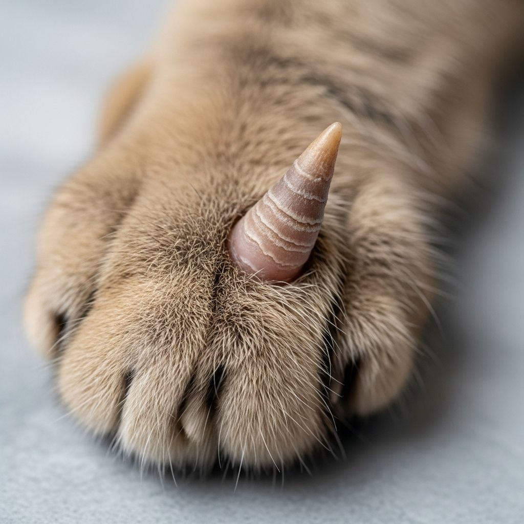 Cat Horned Paws: Understanding Cutaneous Horns Learn what cutaneous horns are, their causes, and when to seek veterinary care for your cat's paw health.